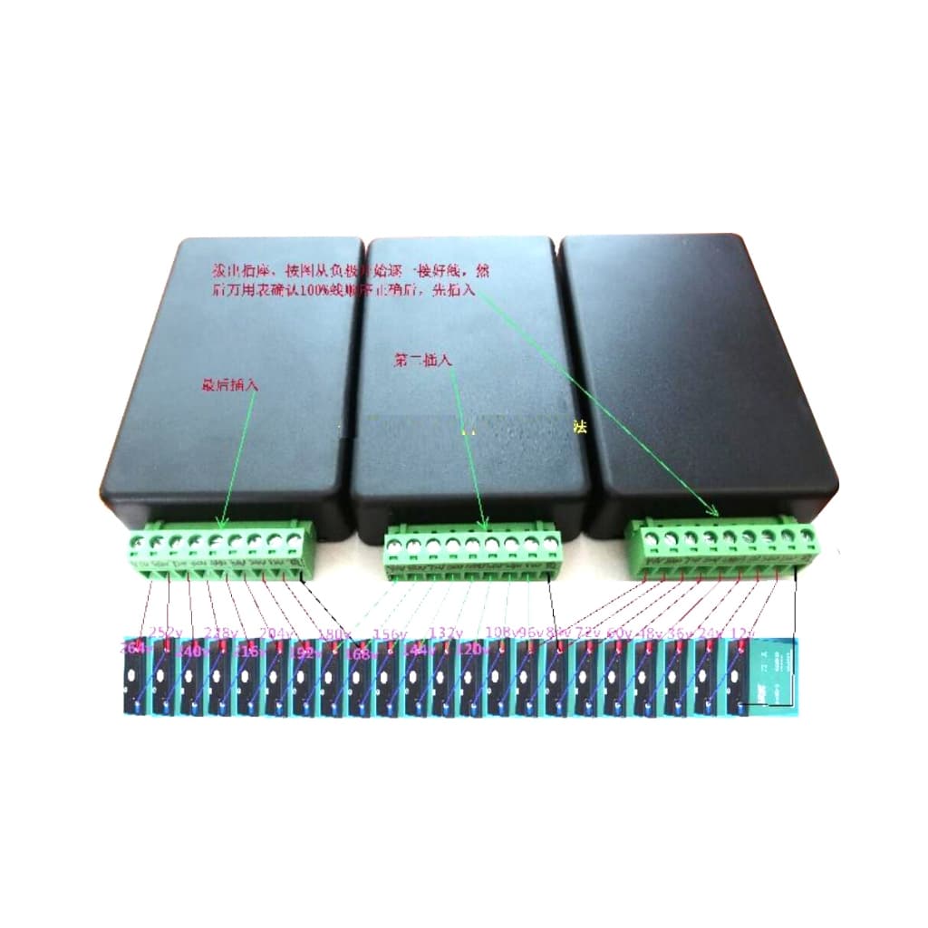 4A แบตเตอรี่ตะกั่วกรด Active Equalizer Balancer Board แรงดันไฟฟ้าอัตโนมัติ DC 24V 36V 48V 60V 72V 96V ไฟฟ้ารถรถ รูปที่ 6