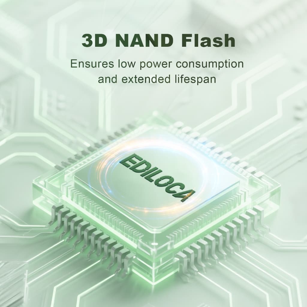 EDILOCA EN680E PCIe 3.0 x4 M.2 2280 SSD ภายใน ความเร็วอ่าน 2150MB/s ความเร็วเขียน 1850MB/s พร้อม SLC Cache รูปที่ 5