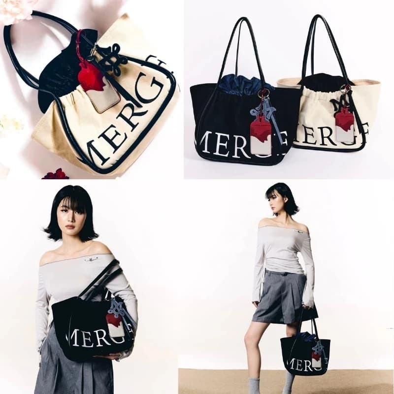 MERGE A DAY BAG Medium กระเป๋าออฟฟิศอย่างดี รูปที่ 6