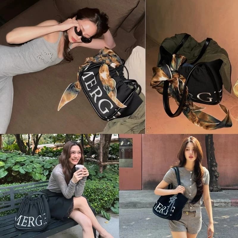 MERGE A DAY BAG Medium กระเป๋าออฟฟิศอย่างดี รูปที่ 3