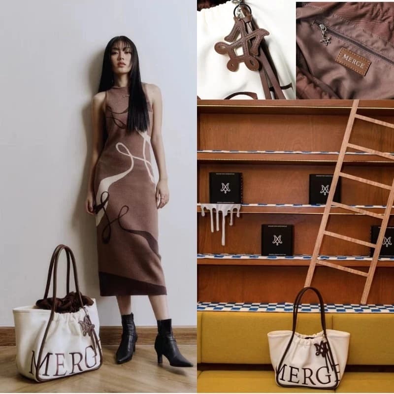 MERGE A DAY BAG Medium กระเป๋าออฟฟิศอย่างดี รูปที่ 8