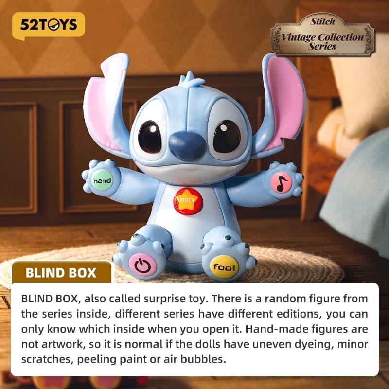 52TOYS Disney Stitch Vintage Collection Series Blind Box Figure Toy รูปที่ 3