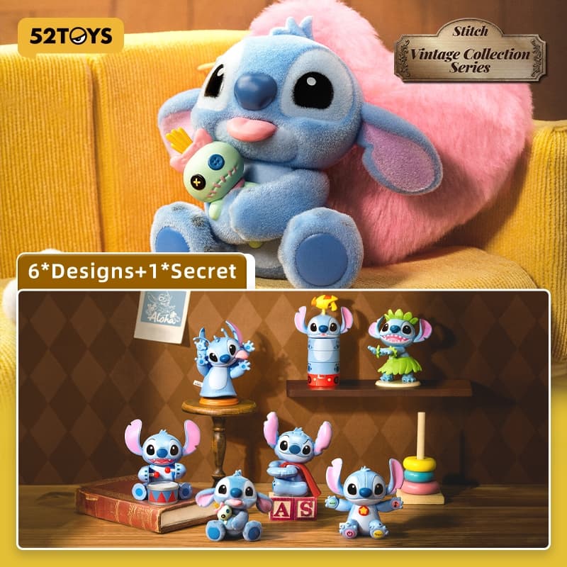 52TOYS Disney Stitch Vintage Collection Series Blind Box Figure Toy รูปที่ 4