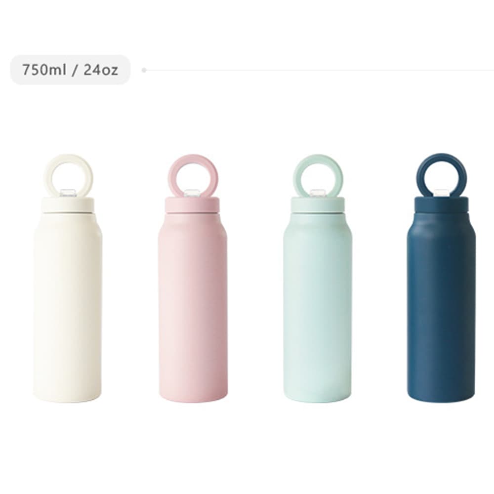 PuraCool ขวดน้ำแม่เหล็กพร้อมที่วางโทรศัพท์ ขนาด 720ml 960ml 24oz 32oz กระติกน้ำร้อนแม่เหล็ก พิมพ์ชื่อส่วนตัวได้ รูปที่ 2