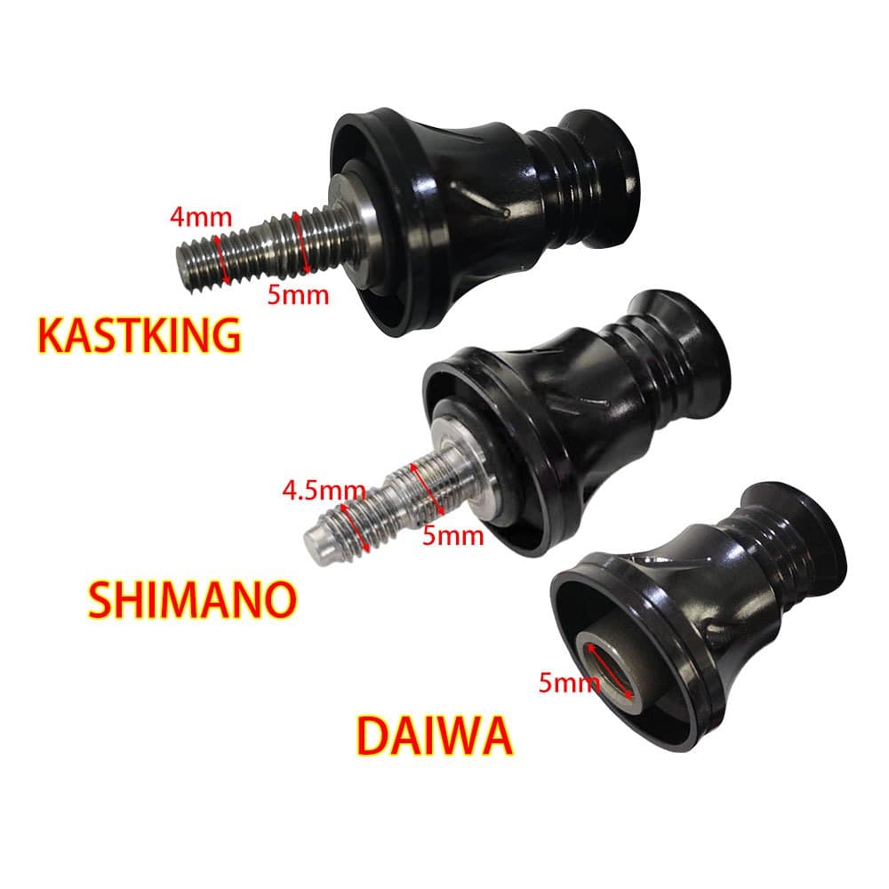 .handle ควบคุม.Spinner แบบคาร์บอนไฟเบอร์ สำหรับ DAIWA/SHIMANO/KASTKING พาวเวอร์แฮนด์ล เปลี่ยนอะไหล่ง่ายๆ รูปที่ 2
