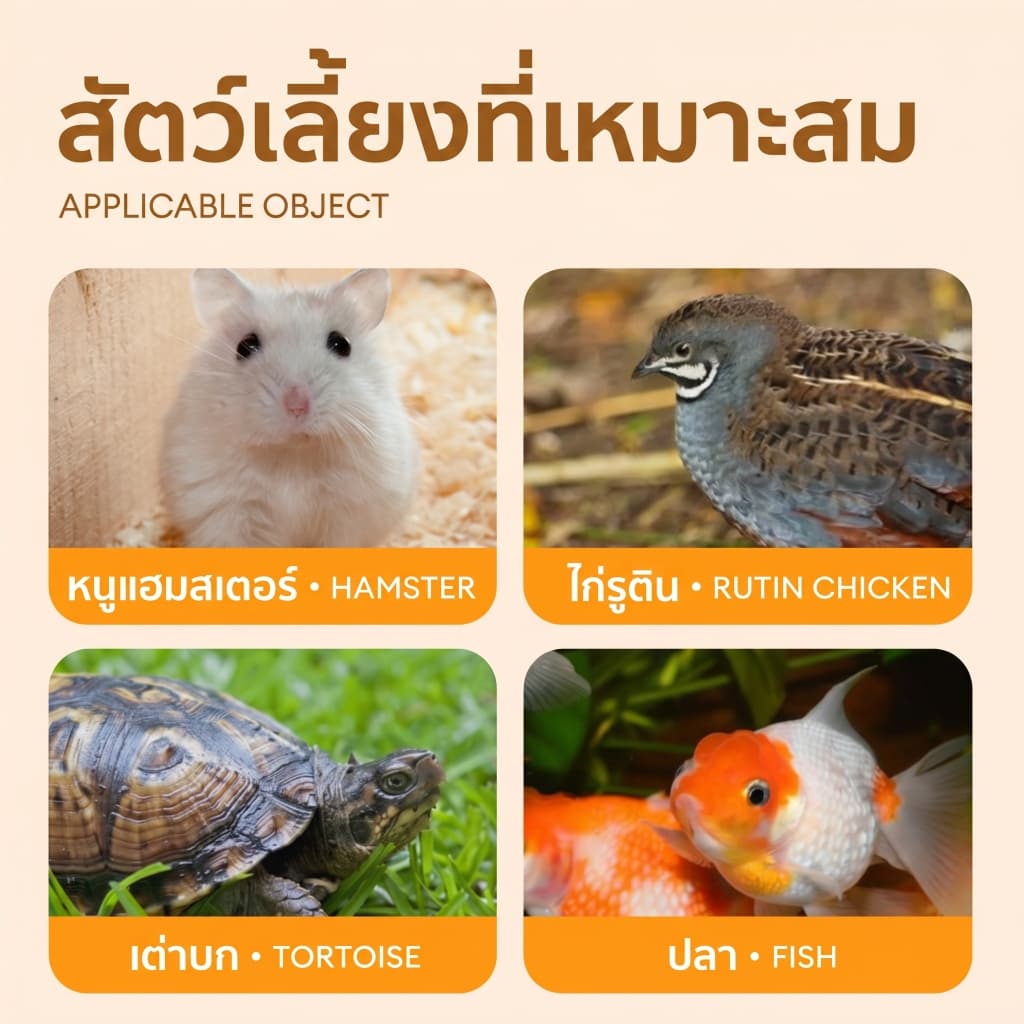 PETLUSCI หนอนอบแห้ง 1800ml อาหารหนูแฮมเตอร์ หนอนอาหาร โปรตีนสูง Hamster หนอนอาหารแห้ง หนอนนก รูปที่ 5