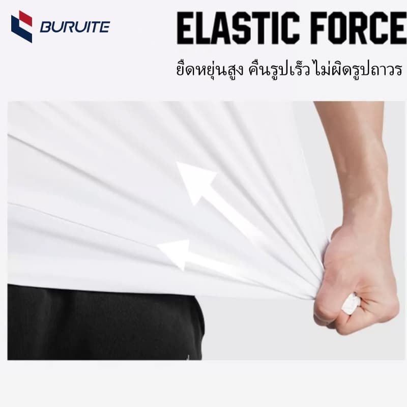 เสื้อโปโลคอปกแขนสั้นกีฬา ผ้าแห้งเร็ว ระบายอากาศ ไม่อับชื้น สบายใส่ ออกกำลังกาย วิ่ง กิจกรรมกลางแจ้ง รูปที่ 4