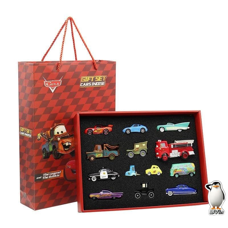 1:55 Disney Pixar Car โลหะโมเดลรถDiecast Lightning McQueen Jackson Mack Uncle Truck Boyของขวัญวันเกิดชุดของขวัญ รูปที่ 3