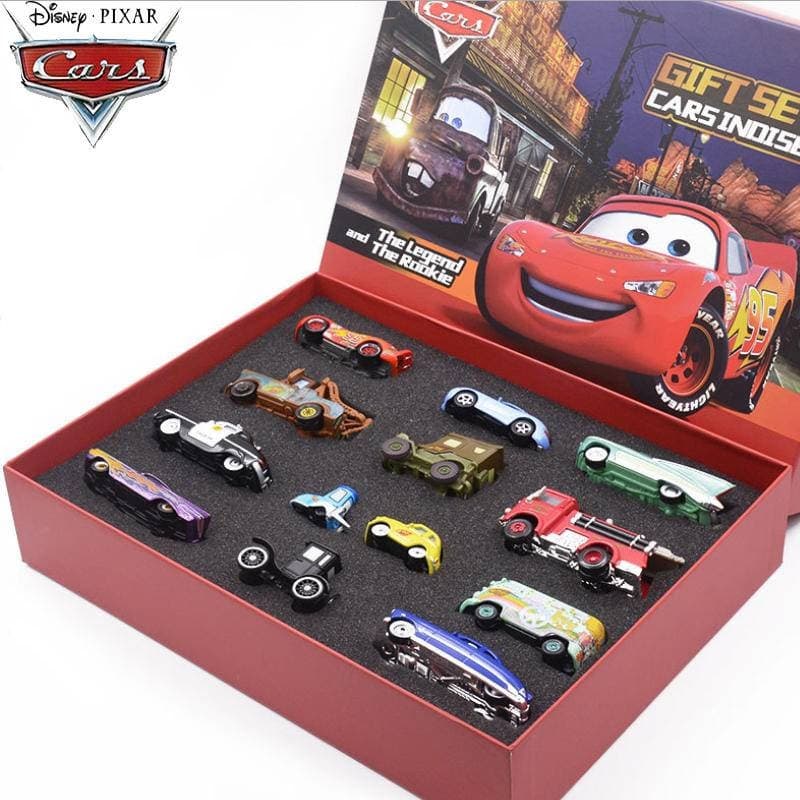 1:55 Disney Pixar Car โลหะโมเดลรถDiecast Lightning McQueen Jackson Mack Uncle Truck Boyของขวัญวันเกิดชุดของขวัญ รูปที่ 1
