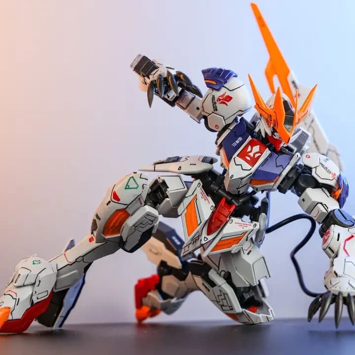 Max Sirius EMPEROR Barbatos Wolf King TV03 Advanced King Form 1:100 พร้อมสติ๊กเกอร์น้ําของเล่น รูปที่ 6