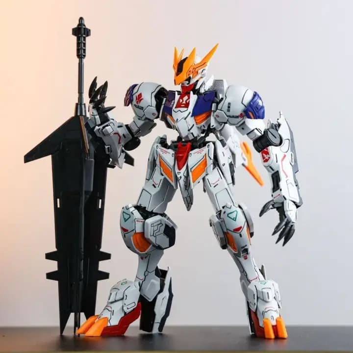 Max Sirius EMPEROR Barbatos Wolf King TV03 Advanced King Form 1:100 พร้อมสติ๊กเกอร์น้ําของเล่น รูปที่ 3