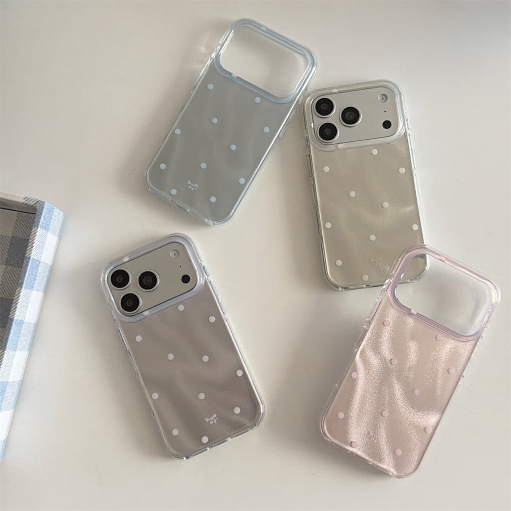 สําหรับIphone Case 17 Pro Max 16 Pro Max 15 Pro Max Flowing light powder wave Pointเคสโทรศัพท์ รูปที่ 2