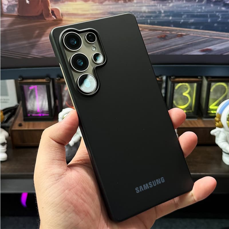SAMSUNG Micro Matte Frosted Hard Slimเคสโทรศัพท์สําหรับSamsung S26 Ultra S25 Ultra S24 Ultra S24 FE S25 + S23 Ultra S22 S21 FE S20 A55 A53 A16 A15 A33 A72 กันกระแทกป้องกันลายนิ้วมือ รูปที่ 9
