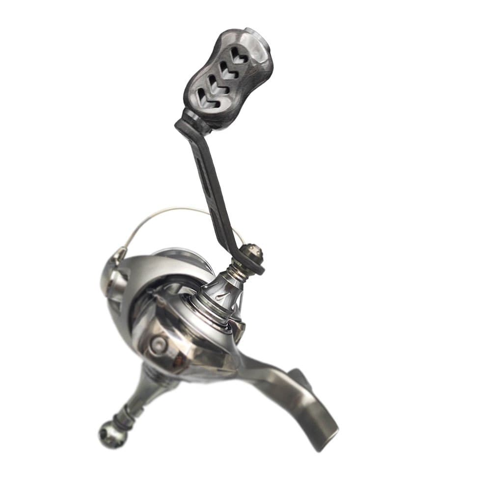 .handle ควบคุม.Spinner แบบคาร์บอนไฟเบอร์ สำหรับ DAIWA/SHIMANO/KASTKING พาวเวอร์แฮนด์ล เปลี่ยนอะไหล่ง่ายๆ รูปที่ 7