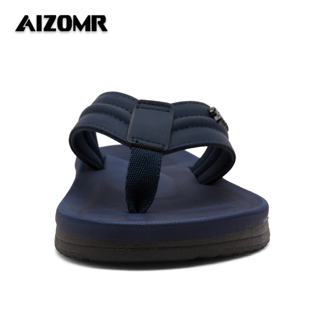 AIZOMR Mens Sandals/Flip-flops ทนต่อการสึกหรอและกันลื่น มีรองรับส่วนโค้ง ผลิตจากวัสดุ EVA/PVC ดีไซน์ดั้งเดิม รุ่น A2251 รูปที่ 2