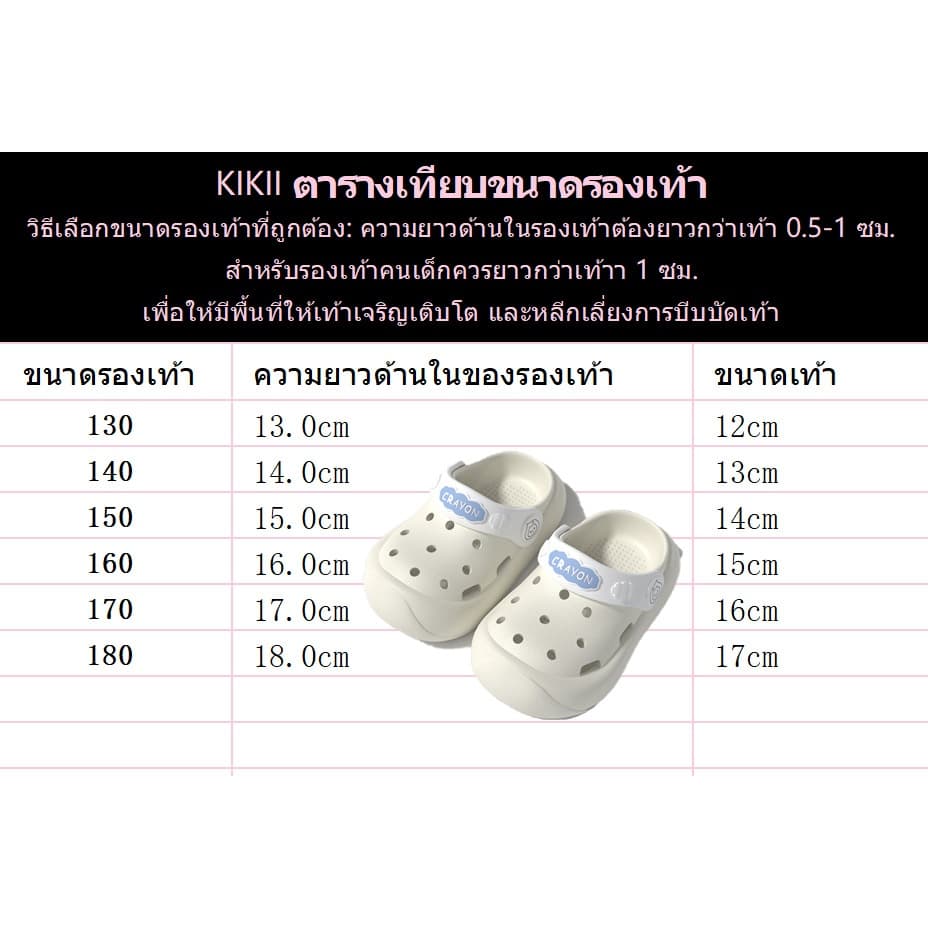 รองเท้าแตะเด็กชายหญิง วัสดุEVAเป็นมิตรกับสิ่งแวดล้อม รองเท้าหัดเดินเด็ก 1-6ปี รูปที่ 4