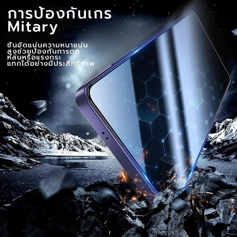 OSGEER 2 แพ็คสําหรับ Samsung Galaxy S26 S25 S24 Ultra Plus ปกป้องหน้าจอ - กระจกนิรภัย, ติดตั้งง่าย, ความแข็ง 9H, HD-Clear, 3D Full-covering รูปที่ 3