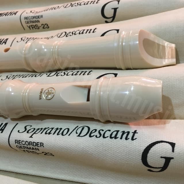 Yamaha ขลุ่ย รีคอร์เดอร์ YRS-23G recorder Fingering Flute Gemany Key 20 ช่อง คีย์ C รูปที่ 5