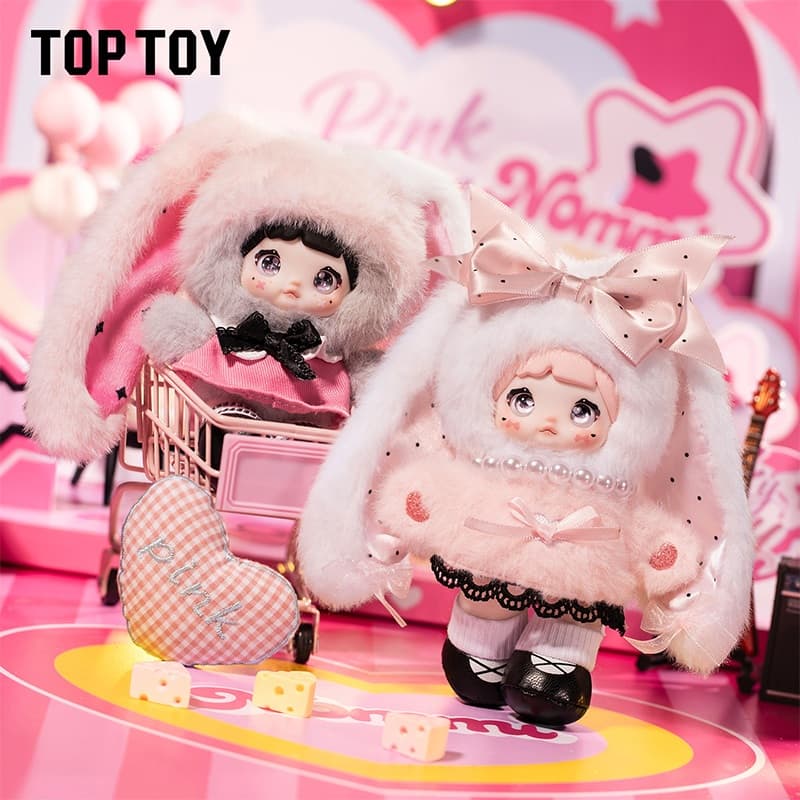 TOPTOY x Nommi-Pinky Energy Series Plush Doll Blind Box ฟิกเกอร์สะสม มพวงกุญแจตุ๊กตาผ้า ของขวัญวันเกิด ของขวัญ รูปที่ 8
