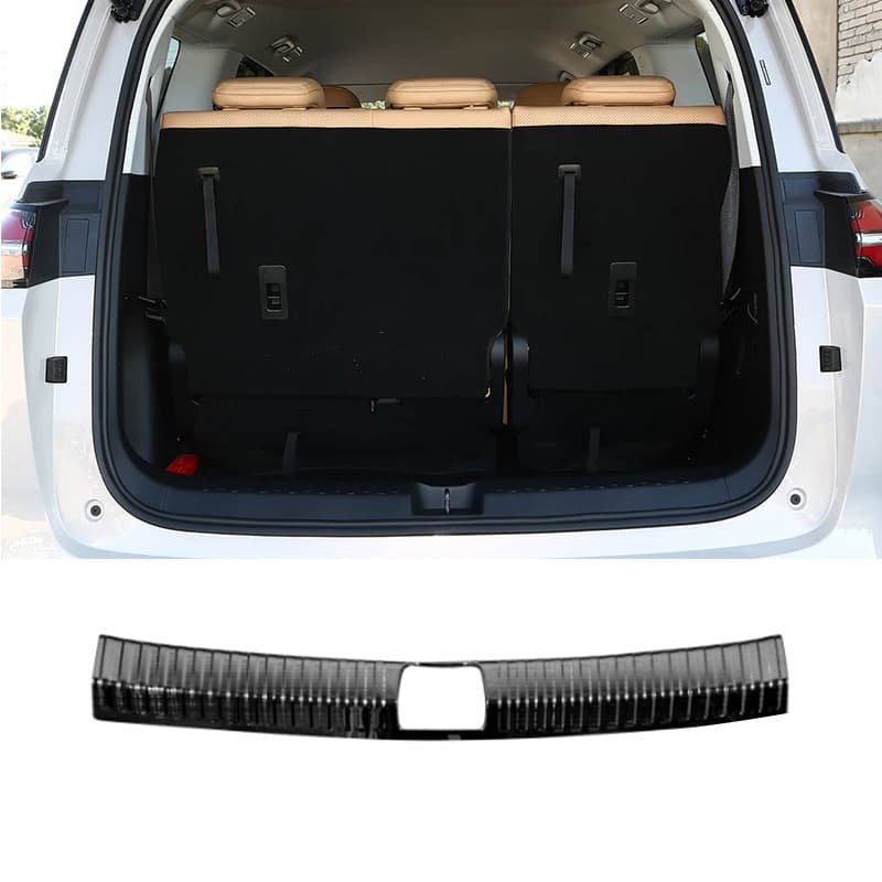แป้นเหยียบต้อนรับ WULING DARION EV ที่เหยียบประตูรถยนต์ ที่เหยียบประตูสแตนเลสตกแต่งกันชนหลัง รูปที่ 6