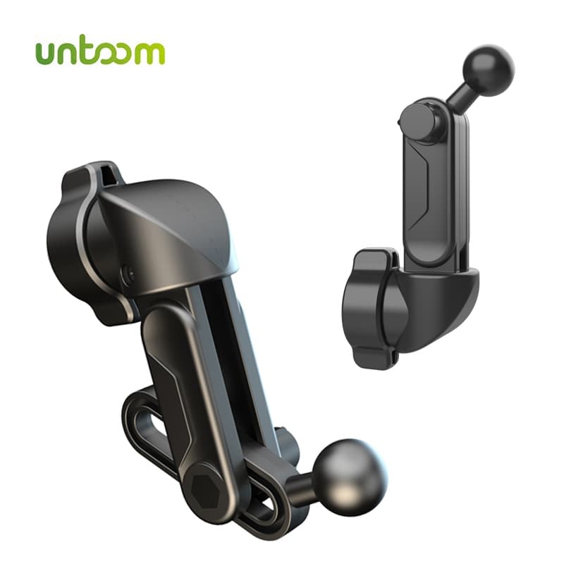 Untoom 17 มม.หัวบอลโทรศัพท์ Mount Extension Rod สําหรับแดชบอร์ดรถ Air Vent ที่วางโทรศัพท์ขาตั้งใช้งานร่วมกับโทรศัพท์มือถือ Cradles รูปที่ 1