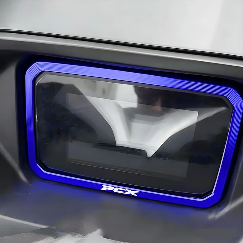 FORZA350 PCX160 กรอบป้องกันแผงหน้าปัด 2025-2026 ฝาครอบป้องกันแผงหน้าปัด ฝาครอบตกแต่งหน้าจอ หลากสี รูปที่ 7