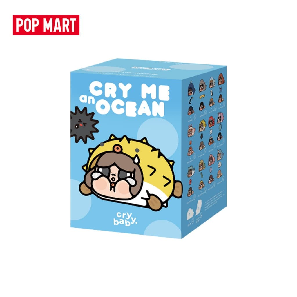 POP MART CRYBABY Cry Me an Ocean Series Figures Blind Box Action Toys Collectable Figure Birthday Gift Kid Toy รูปที่ 9