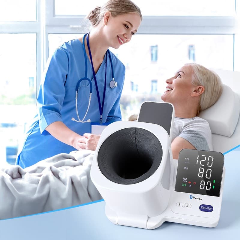 VARON Tunnel-Style Smart Electronic Blood Pressure Monitor Easy Measurement with Heart Rate Detection รูปที่ 4