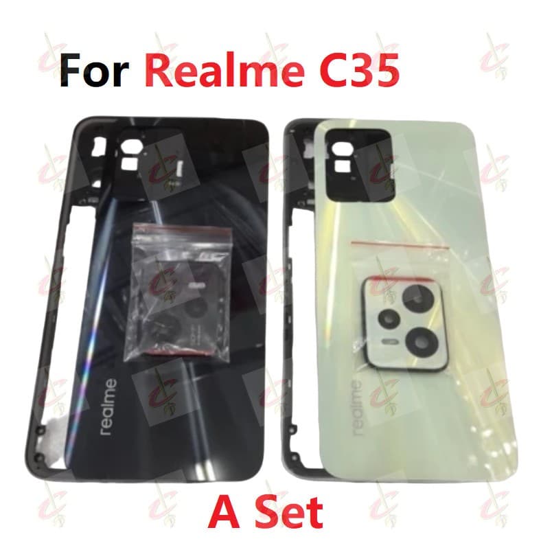 บอดี้ Body ฝาหลัง บอดี้กลาง สําหรับ Realme C35 รูปที่ 4