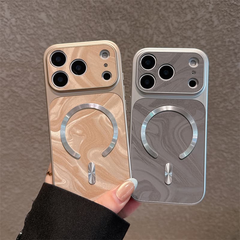 ใหม่หรูหราระลอกน้ํา C-ring Precision Hole Anti-drop เคสโทรศัพท์สําหรับ IPhone11 12 13 14 15 16 17PRO MAX PLUS รูปที่ 3