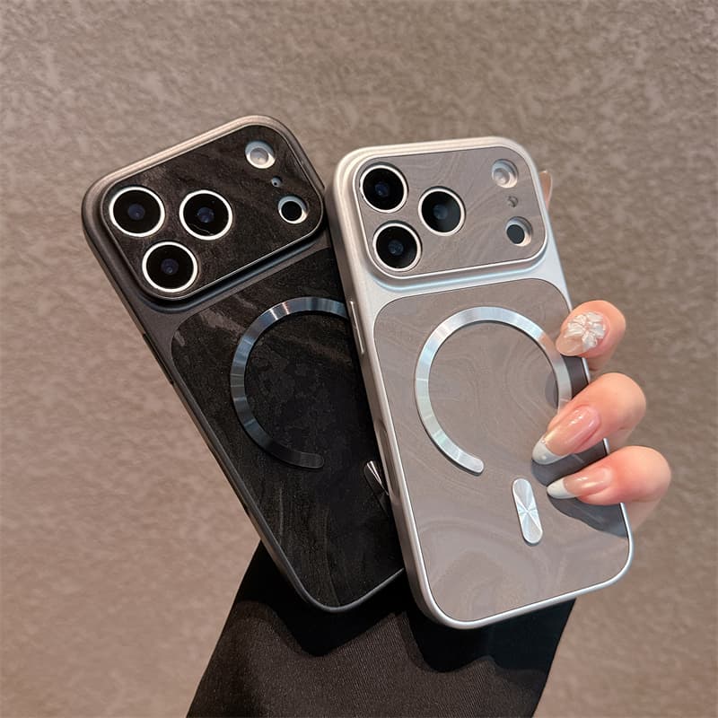 ใหม่หรูหราระลอกน้ํา C-ring Precision Hole Anti-drop เคสโทรศัพท์สําหรับ IPhone11 12 13 14 15 16 17PRO MAX PLUS รูปที่ 6