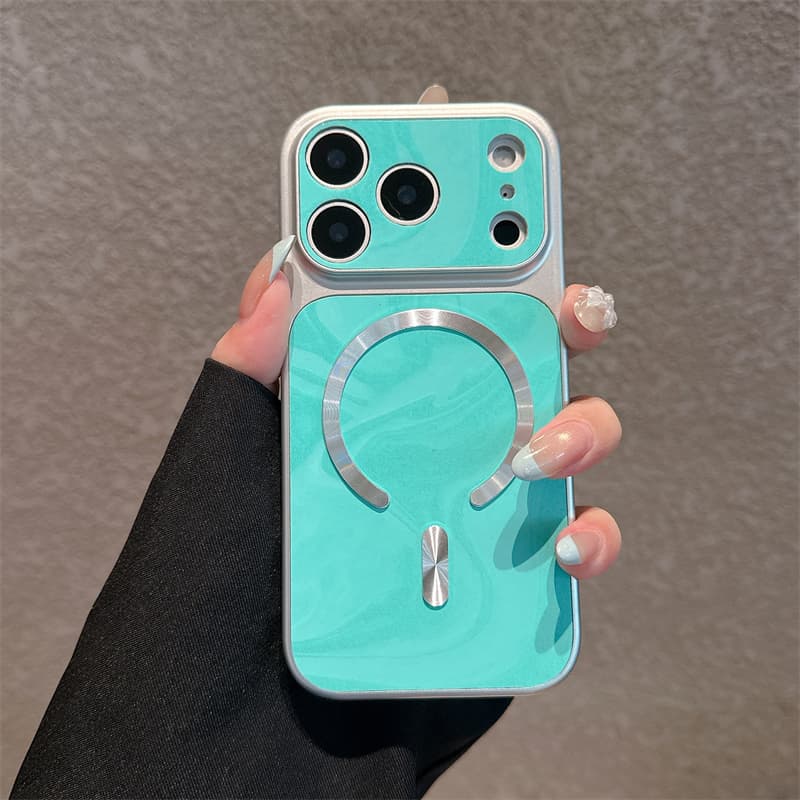ใหม่หรูหราระลอกน้ํา C-ring Precision Hole Anti-drop เคสโทรศัพท์สําหรับ IPhone11 12 13 14 15 16 17PRO MAX PLUS รูปที่ 5