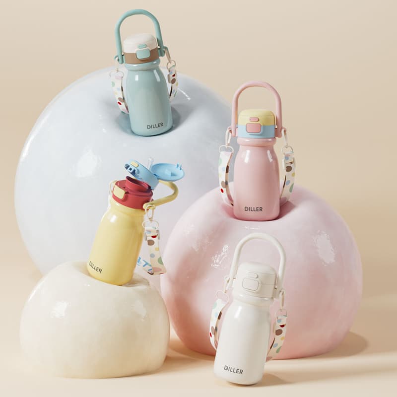 Diller Thermos Flask Ace Bottle - เก็บความเย็นหรือร้อน สแตนเลส 316 กันรั่ว 520ml D9327 รูปที่ 2