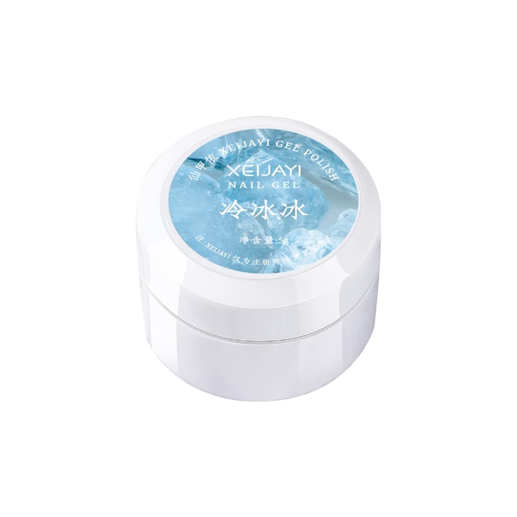 XEIJAYI 5g-รูปแบบใหม่ Cool Tone Light Blue Cat Eye Gel ยาทาเล็บเหมาะสําหรับเล็บ DIY มาก รูปที่ 7