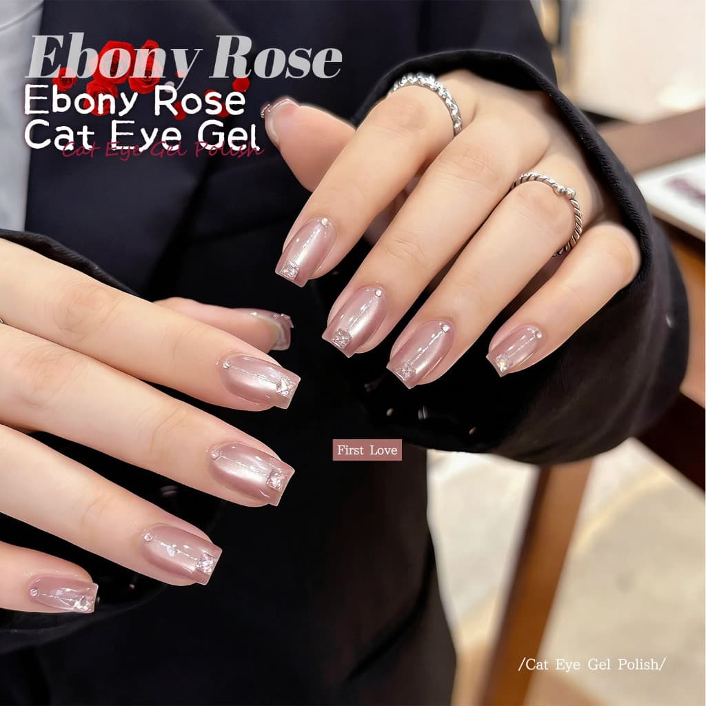 XEIJAYI 5g-ชุดยาทาเล็บเจลตาแมวสีชมพูและสีแดงใหม่ 6 สี เหมาะสําหรับร้านทําเล็บและ DIY สําหรับครอบครัว รูปที่ 6