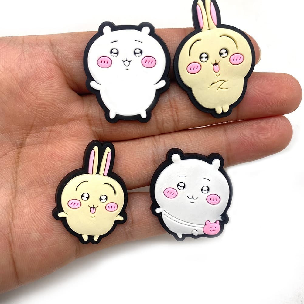 การ์ตูนและอะนิเมะ 1 ชิ้น PVC อุปกรณ์เสริมตกแต่งรองเท้า DIY ถอดออกได้ รองเท้าแตะ หัวเข็มขัด ของขวัญเด็ก X-mas รูปที่ 8