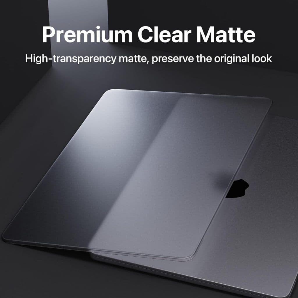 Ultra บางสำหรับ MacBook Neo A18Pro 2026 Air/Pro 13 14 15 16 ใน M5 M4 M3 M2 M1 2025-2020 Matte Anti-ลายนิ้วมือ รูปที่ 3