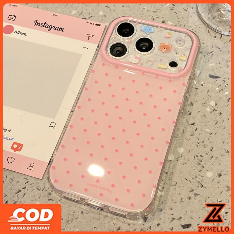เหมาะสําหรับ OPPO A6S A6X A6 A5X A5 5G A5i A60 PRO A3 A3X A5 PRO A3 PRO A38 A79 A58 A18 A57 2022 A17 A95 น่ารักการ์ตูนAvatarเคสโทรศัพท์TPUลายจุดกันกระแทก รูปที่ 3