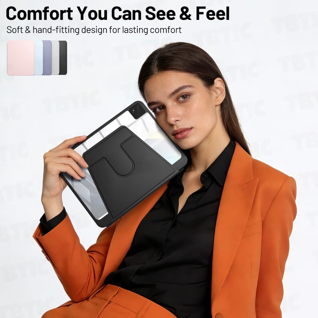 TBTIC เคสสำหรับ Infinix XPAD หมุนได้ 360° พร้อมช่องใส่ปากกา อะคริลิกแข็งกันกระแทก Auto Wake/Sleep สำหรับ XPAD 11 / XPAD 20 รูปที่ 9