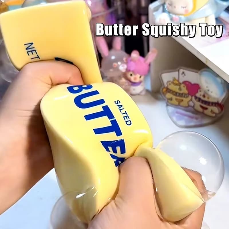 ท้องถิ่น4 ชิ้น 23.5 ซม.บีบของเล่น Butter Stick Squishy ของเล่นช้า Rising Fidget ความเครียดบรรเทาบีบบาร์อิฐ Soft Sensory ความวิตกกังวลออทิสติกของขวัญสําหรับเด็กผู้ใหญ่ รูปที่ 5