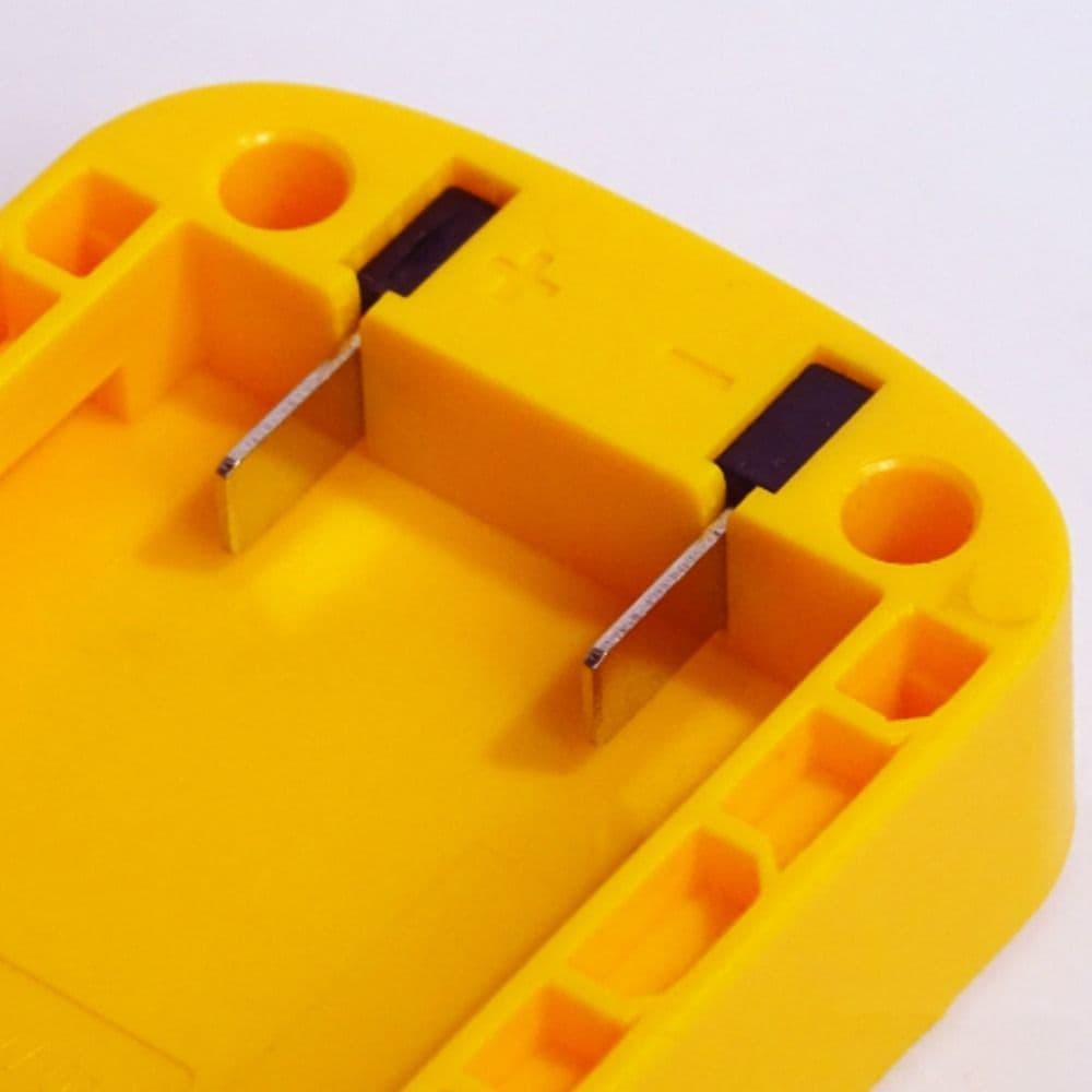 BLOOMZO อะแดปเตอร์ DIY, ขั้วต่อแบตเตอรี่แบบพกพา ABS, เปลือกหัวชาร์จที่ทนทานสําหรับ Makita/DeWalt/WORX/Milaukee แบตเตอรี่ลิเธียม 18V รูปที่ 7