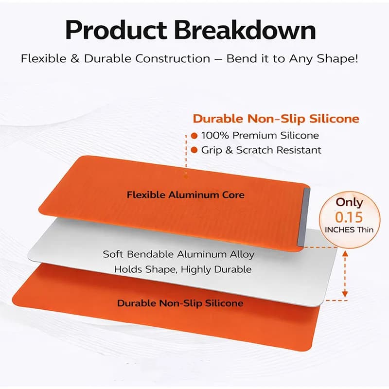 2 ชิ้นพับซิลิโคนขาตั้งโทรศัพท์ Creative Deformable Lazy Holder เดสก์ท็อปโทรศัพท์แท็บเล็ตแบบพกพาสําหรับโทรศัพท์ Universal ipad แล็ปท็อป รูปที่ 4
