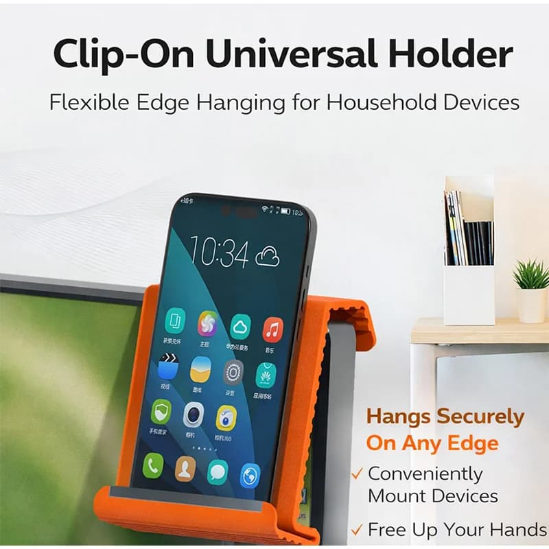 2 ชิ้นพับซิลิโคนขาตั้งโทรศัพท์ Creative Deformable Lazy Holder เดสก์ท็อปโทรศัพท์แท็บเล็ตแบบพกพาสําหรับโทรศัพท์ Universal ipad แล็ปท็อป รูปที่ 3