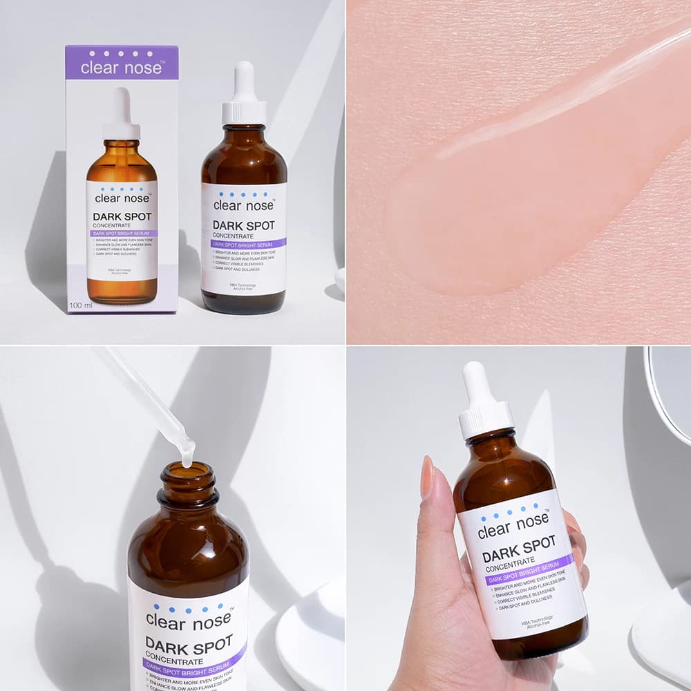 เซรั่มดาร์คสป็อตเคลียร์โนส Clear Nose Dark Spot Bright Serum 100ml รูปที่ 4