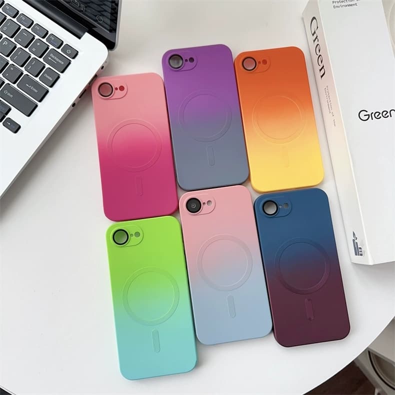 เคสโทรศัพท์ IPhone 17E เคสแม่เหล็ก เคสโทรศัพท์ไล่ระดับ รูปที่ 7