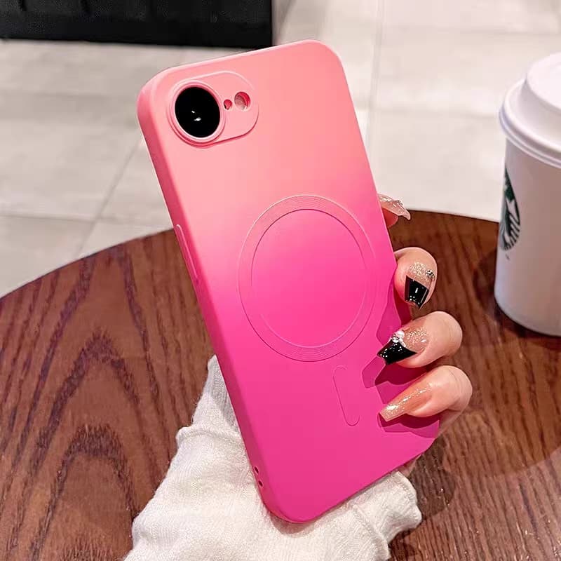เคสโทรศัพท์ IPhone 17E เคสแม่เหล็ก เคสโทรศัพท์ไล่ระดับ รูปที่ 2