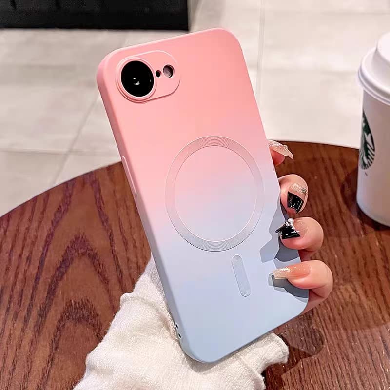 เคสโทรศัพท์ IPhone 17E เคสแม่เหล็ก เคสโทรศัพท์ไล่ระดับ รูปที่ 3