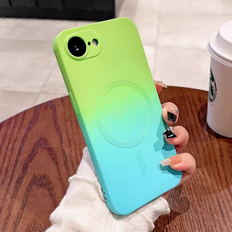 เคสโทรศัพท์ IPhone 17E เคสแม่เหล็ก เคสโทรศัพท์ไล่ระดับ รูปที่ 1