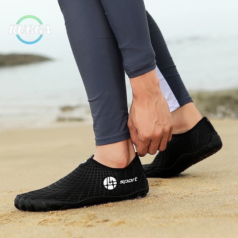 RUGGA Unisex Aqua รองเท้ายางรองเท้าชายหาดกันลื่น Pool River Barefoot Slip บนรองเท้าน้ําสําหรับว่ายน้ํา Seaside Surfing รูปที่ 8