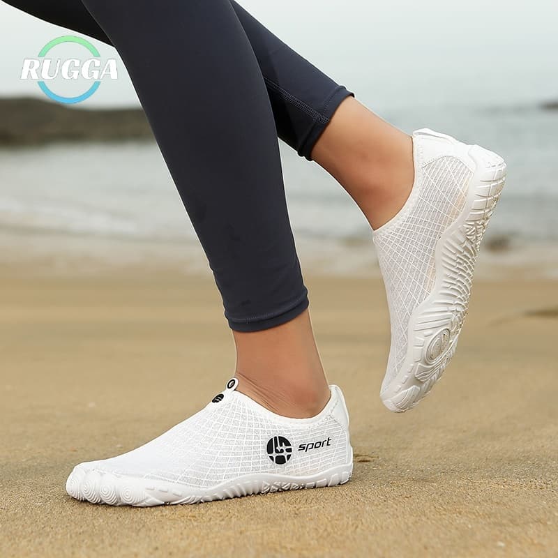 RUGGA Unisex Aqua รองเท้ายางรองเท้าชายหาดกันลื่น Pool River Barefoot Slip บนรองเท้าน้ําสําหรับว่ายน้ํา Seaside Surfing รูปที่ 7